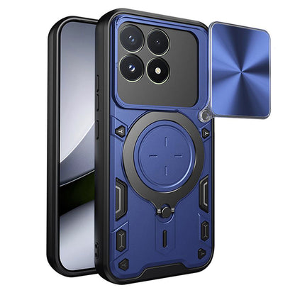 Custodia per Xiaomi Poco F9 Pro, Techsuit, CamGuard Pro, Blu