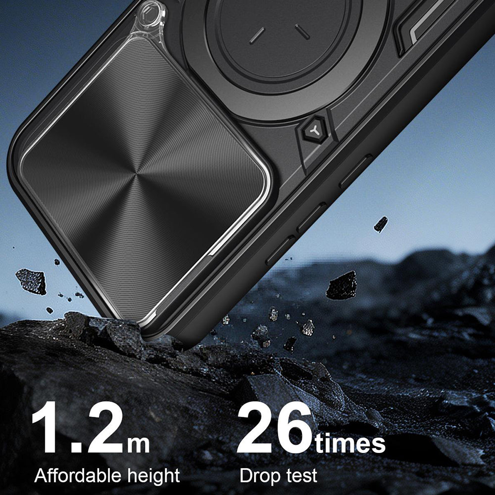 Cover per Xiaomi Poco F9 Pro, Techsuit, CamGuard Pro, nera