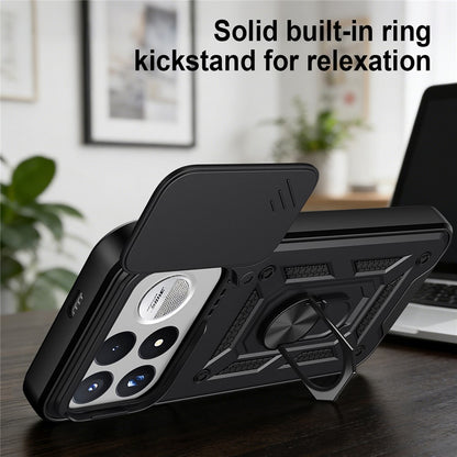 Custodia per Xiaomi Poco F9 Ultra, Techsuit, CamShield, blu

