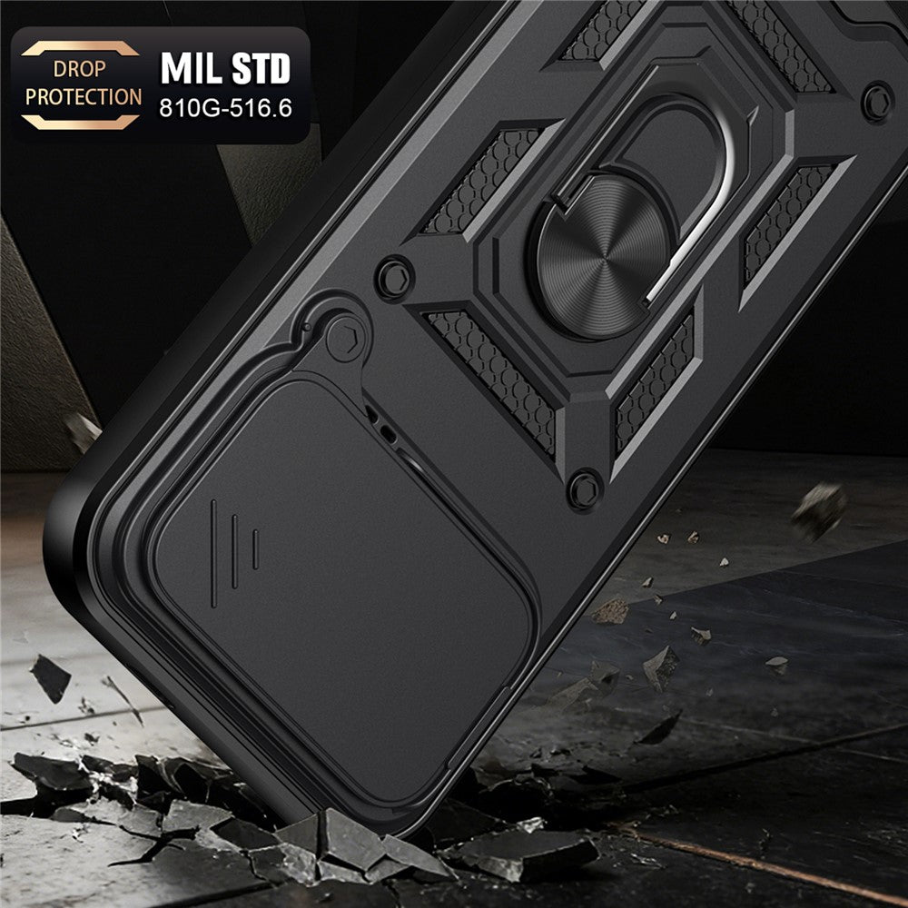 Custodia per Xiaomi Poco F9 Ultra, Techsuit, CamShield, blu
