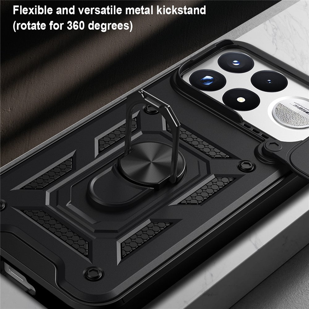 Custodia per Xiaomi Poco F9 Ultra, Techsuit, CamShield, blu
