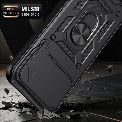 Cover per Xiaomi Poco F9 Ultra, Techsuit, CamShield, nera