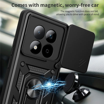 Custodia per Xiaomi Poco M8 Pro / Redmi Note 15 Pro+ 5G, Techsuit, CamShield, Blu