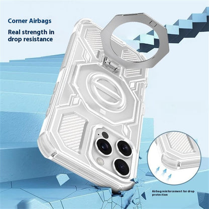 Custodia per Xiaomi Poco M8 Pro / Redmi Note 15 Pro+ 5G, Techsuit, Carbon Shield Pro, Nera.