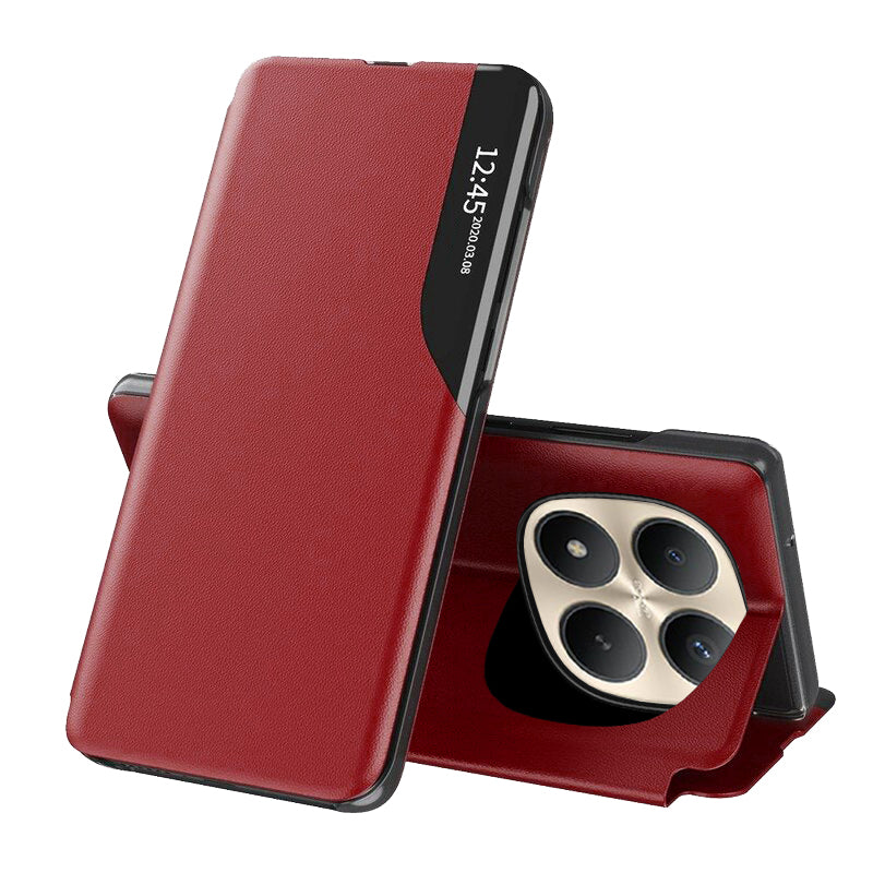 Custodia per Xiaomi Poco M8 Pro / Redmi Note 15 Pro+ 5G, Techsuit, eFold, Rossa