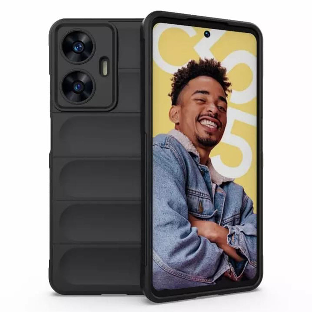 Custodia per Xiaomi Poco M8 Pro / Redmi Note 15 Pro+ 5G, Techsuit, Magic Shield, Nera