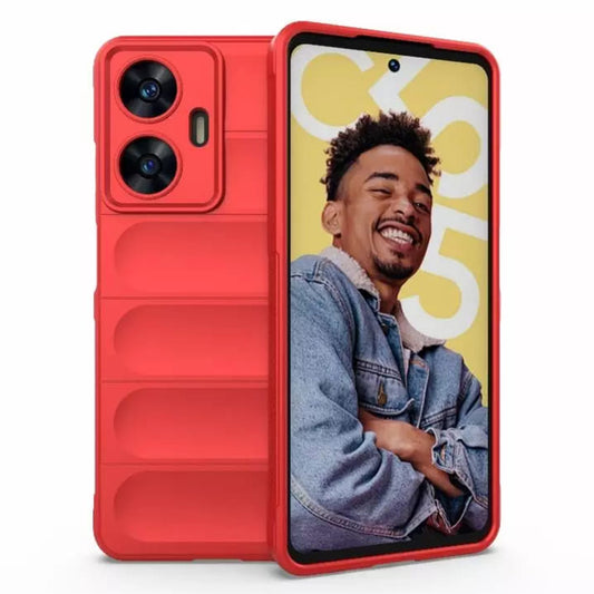 Custodia per Xiaomi Poco M8 Pro / Redmi Note 15 Pro+ 5G, Techsuit, Magic Shield, Rossa