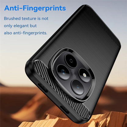 Custodia per Xiaomi Poco M8 / Redmi Note 15 5G / Note 15 4G, Techsuit, Carbonio, Nera