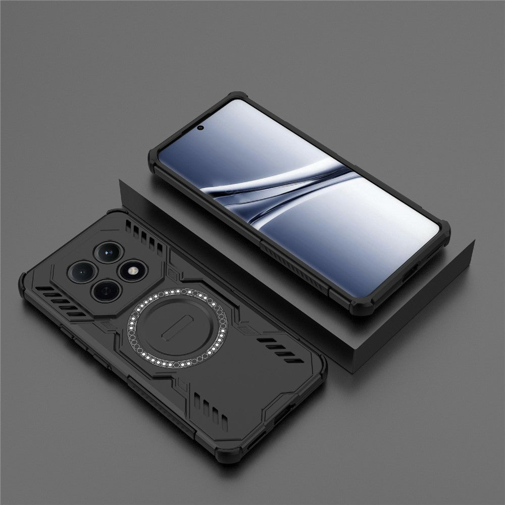 Custodia MagSafe per Xiaomi Poco M8 / Redmi Note 15 5G, Techsuit, ArmorMag, Nera