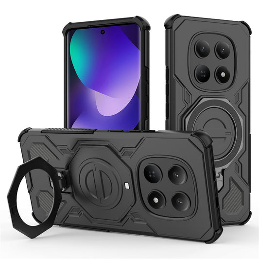 Custodia per Xiaomi Poco M8 / Redmi Note 15 5G, Techsuit, Carbon Shield Pro, Nera