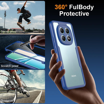 Case for Xiaomi Poco M8 / Redmi Note 15 5G, Techsuit, ColorVerse 360, Blue