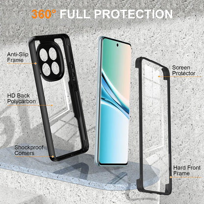 Custodia per Xiaomi Poco M8 / Redmi Note 15 5G, Techsuit, ColorVerse 360, Nera