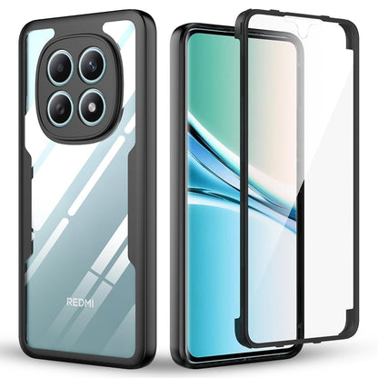 Custodia per Xiaomi Poco M8 / Redmi Note 15 5G, Techsuit, ColorVerse 360, Nera