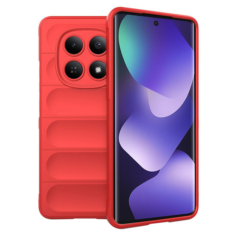 Custodia per Xiaomi Poco M8 / Redmi Note 15 5G, Techsuit, Magic Shield, Rossa