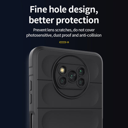 Custodia per Xiaomi Poco X3 Pro / X3 NFC / X3, Techsuit, Magic Shield, Nera
