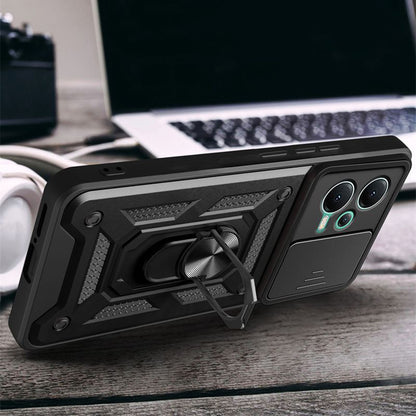 Custodia per Xiaomi Poco X5 / Note 12 5G, Techsuit, CamShield, Nera