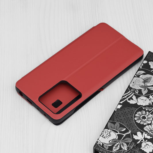 Custodia per Xiaomi Poco X5 Pro / Redmi Note 12 Pro 5G, Techsuit, eFold, Rossa