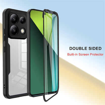 Custodia per Xiaomi Poco X6 / Note 13 Pro 5G, Techsuit, ColorVerse 360, Nera