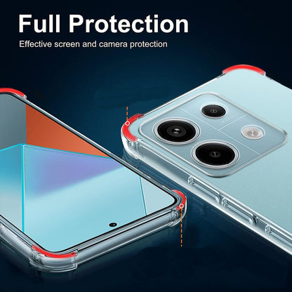 Custodia per Xiaomi Poco X6 / Note 13 Pro 5G, Techsuit, Shockproof Clear, Trasparente