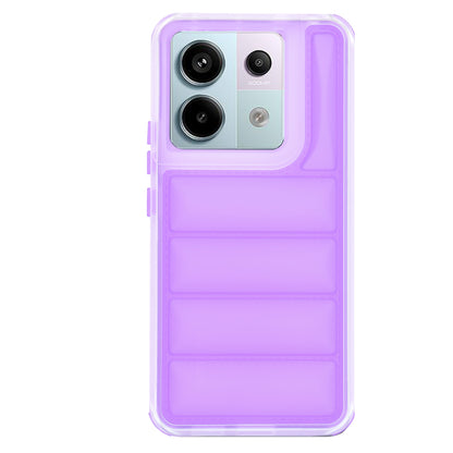 Custodia per Xiaomi Poco X6 / Note 13 Pro 5G, Techsuit, Wave Shield, Viola