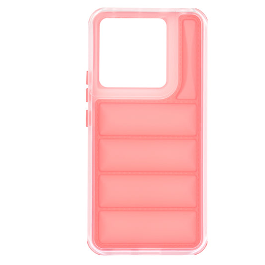 Custodia per Xiaomi Poco X6 / Note 13 Pro 5G, Techsuit, Wave Shield, Rossa
