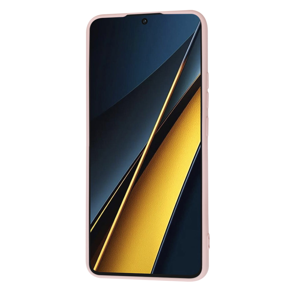 Custodia per Xiaomi Poco X6 Pro, Techsuit, SoftFlex, Rosa