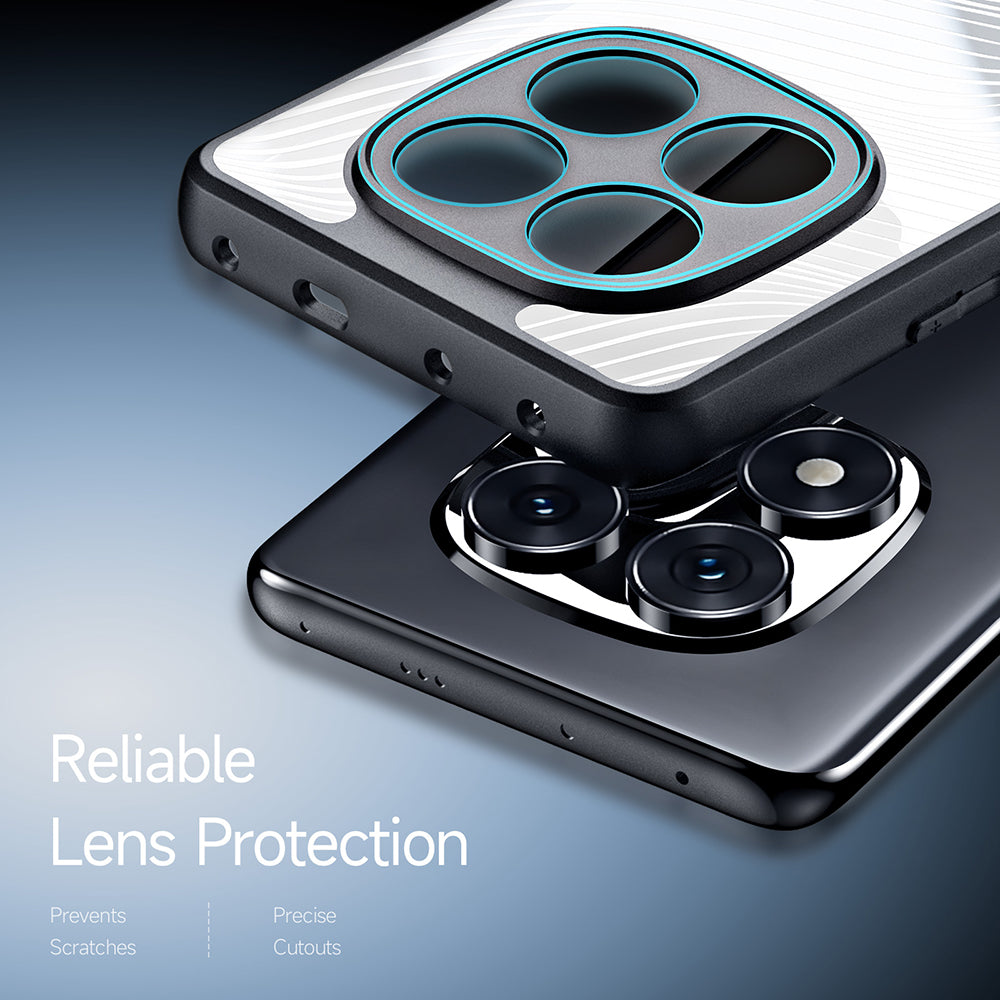 Custodia per Xiaomi Poco X6 / Redmi Note 13 Pro 5G, DUX DUCIS, Aimo, Nera