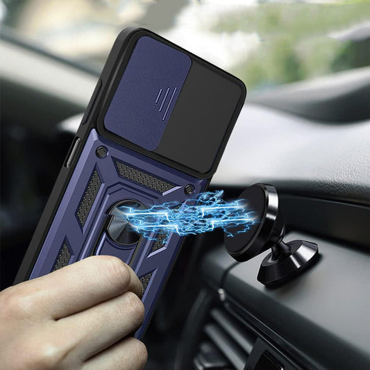 Custodia per Xiaomi Poco X6 / Redmi Note 13 Pro 5G, Techsuit, CamShield, Verde