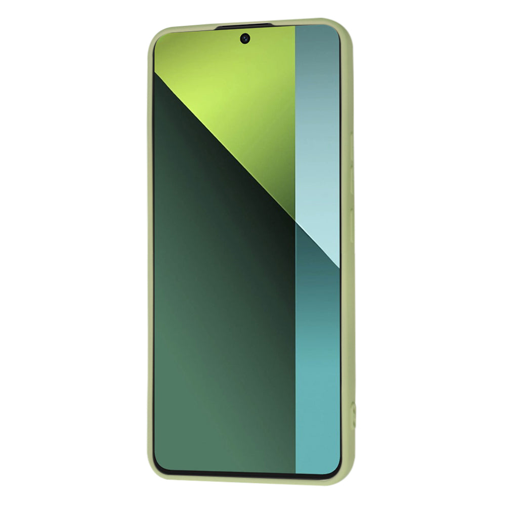 Custodia per Xiaomi Poco X6 / Redmi Note 13 Pro 5G, Techsuit, SoftFlex, Verde Matcha