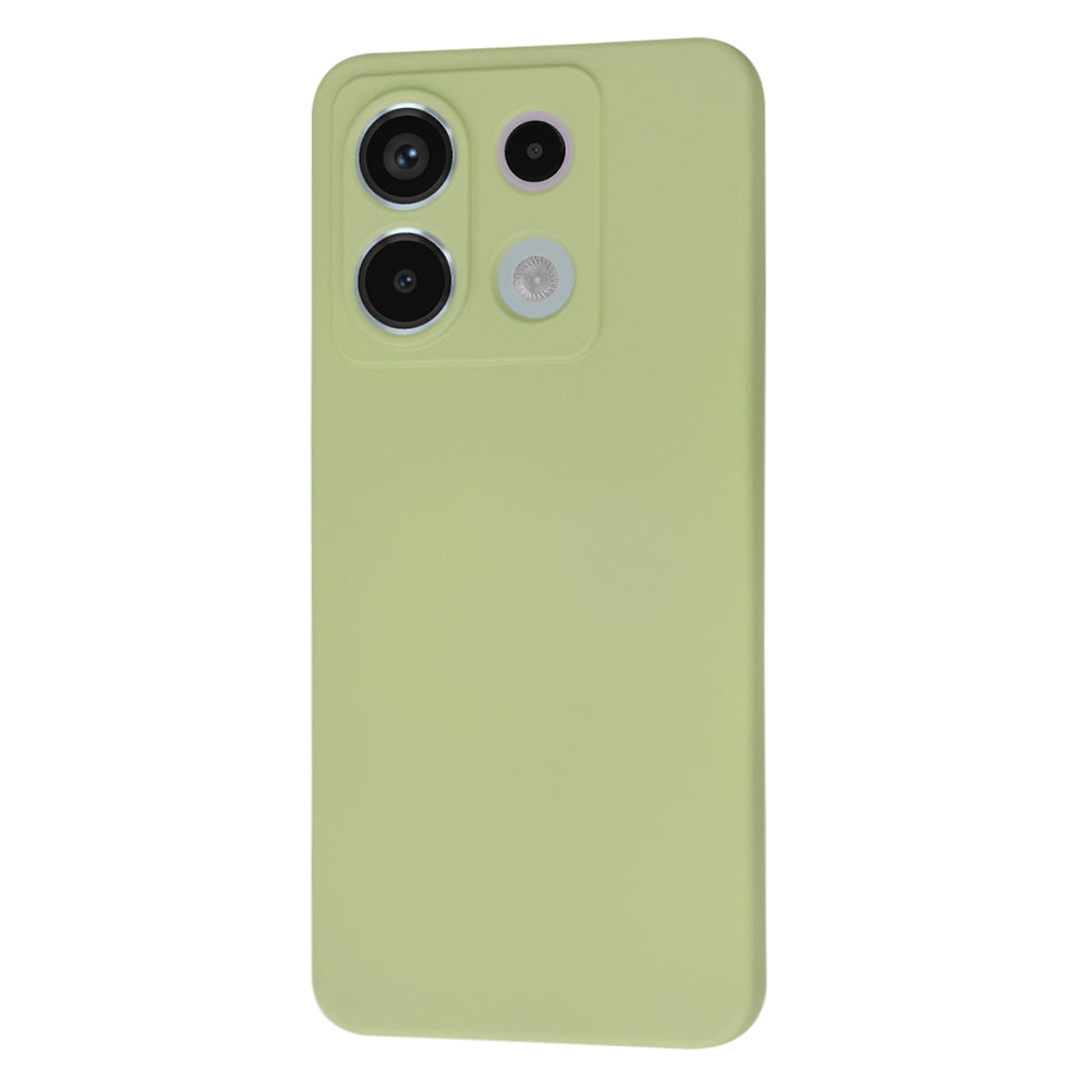 Custodia per Xiaomi Poco X6 / Redmi Note 13 Pro 5G, Techsuit, SoftFlex, Verde Matcha