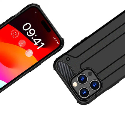 Custodia per Xiaomi Poco X7 / Note 14 Pro 5G, Techsuit, Hybrid Armor, Nera