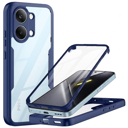 Custodia per Xiaomi Poco X8 Pro Max, Techsuit, ColorVerse 360, Blu