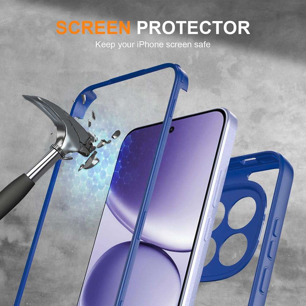 Custodia per Xiaomi Poco X8 Pro Max, Techsuit, ColorVerse 360, Blu