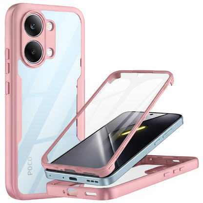 Custodia per Xiaomi Poco X8 Pro Max, Techsuit, ColorVerse 360, Rosa