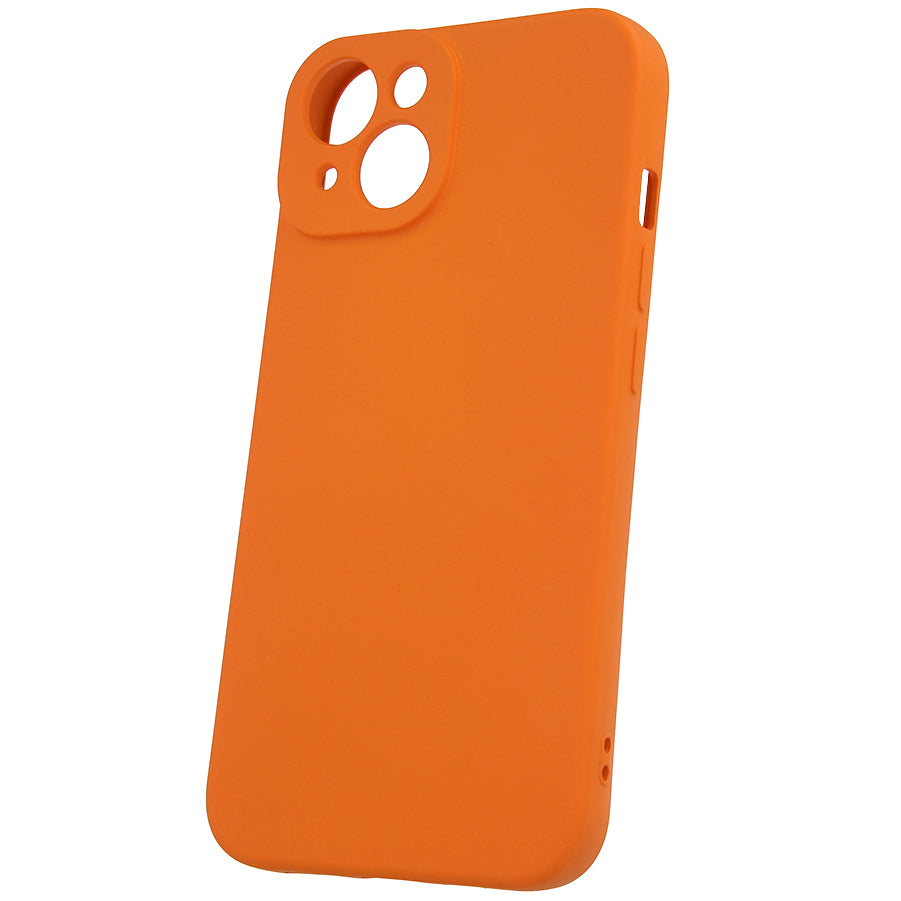 Custodia per Xiaomi Poco C65 / Redmi 13C, OEM, Silicone, Arancione