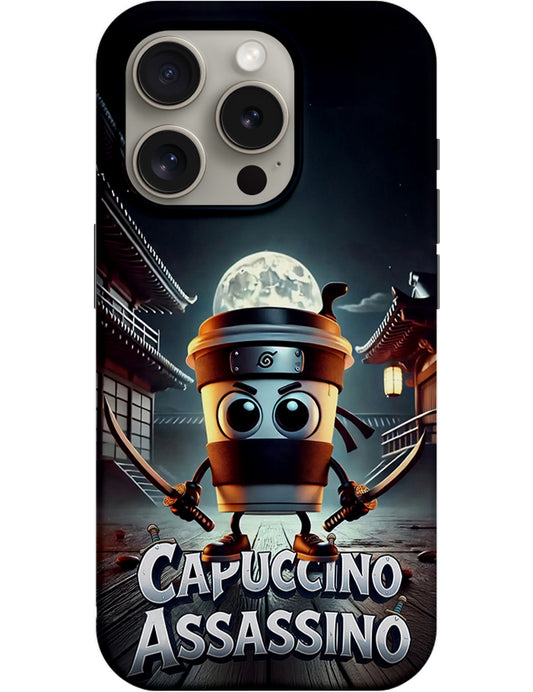 Custodia per Xiaomi Redmi 12C, Perfect Case, Italian Brainrot Capuccino Assassino, Multicolore