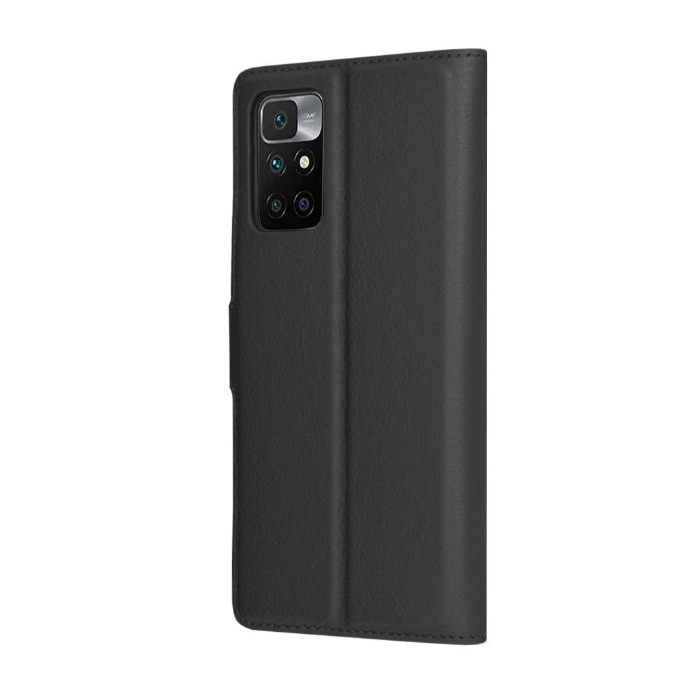 Custodia per Xiaomi Redmi 10 2022 / 10 (2021), Techsuit, Leather Folio, Nera