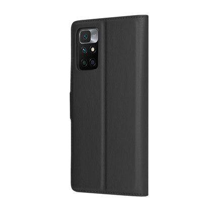 Custodia per Xiaomi Redmi 10 2022 / 10 (2021), Techsuit, Leather Folio, Nera
