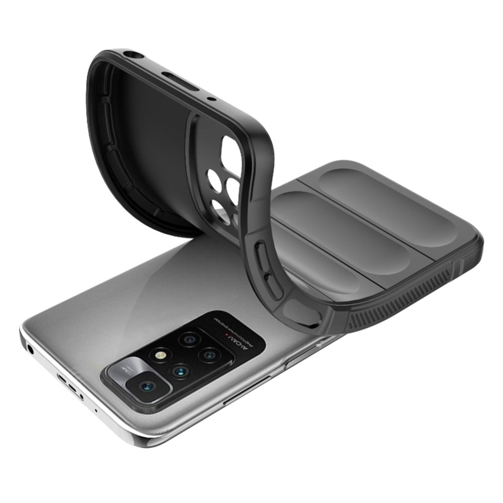Custodia per Xiaomi Redmi 10 2022 / 10 (2021), Techsuit, Magic Shield, Nera