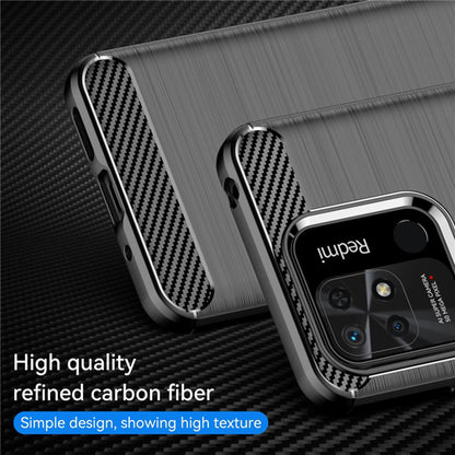 Custodia per Xiaomi Redmi 10C, Techsuit, Carbonio, Nera