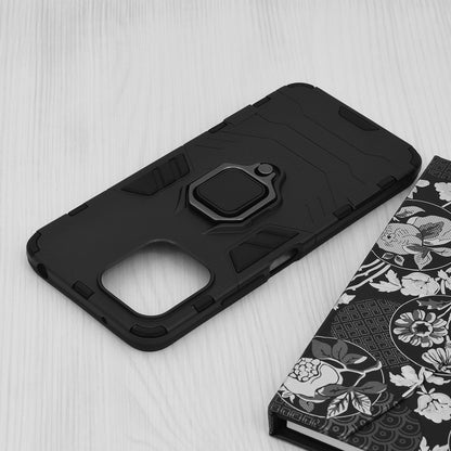 Custodia per Xiaomi Redmi 12 5G / 12, Techsuit, Shield, Nera
