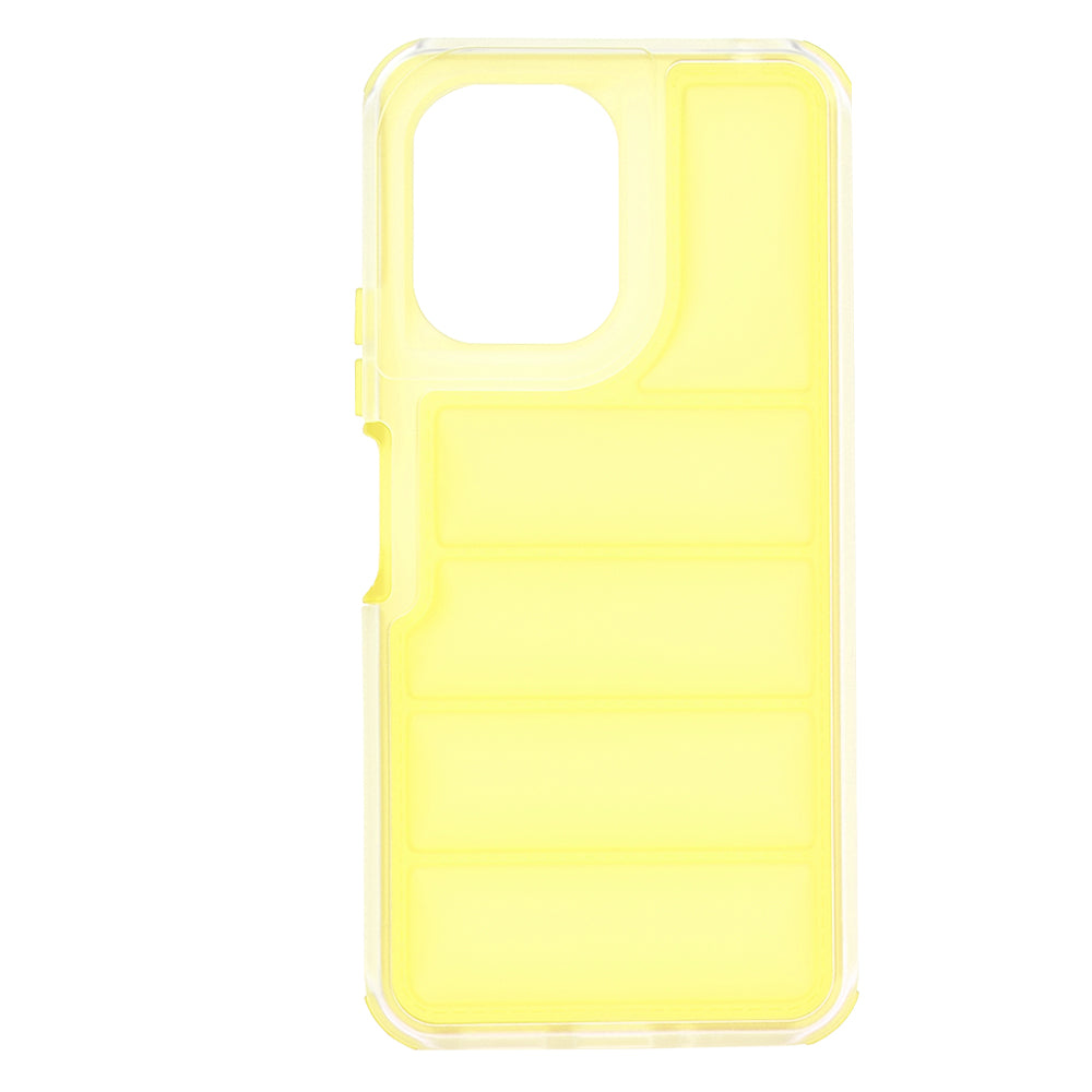 Custodia per Xiaomi Redmi 13C 5G / 13C / Poco C65, Techsuit, Wave Shield, Gialla