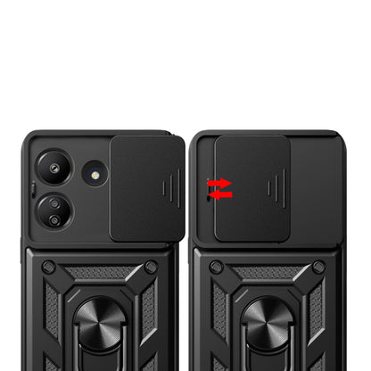 Custodia per Xiaomi Redmi 13C 5G, Techsuit, CamShield, Blu