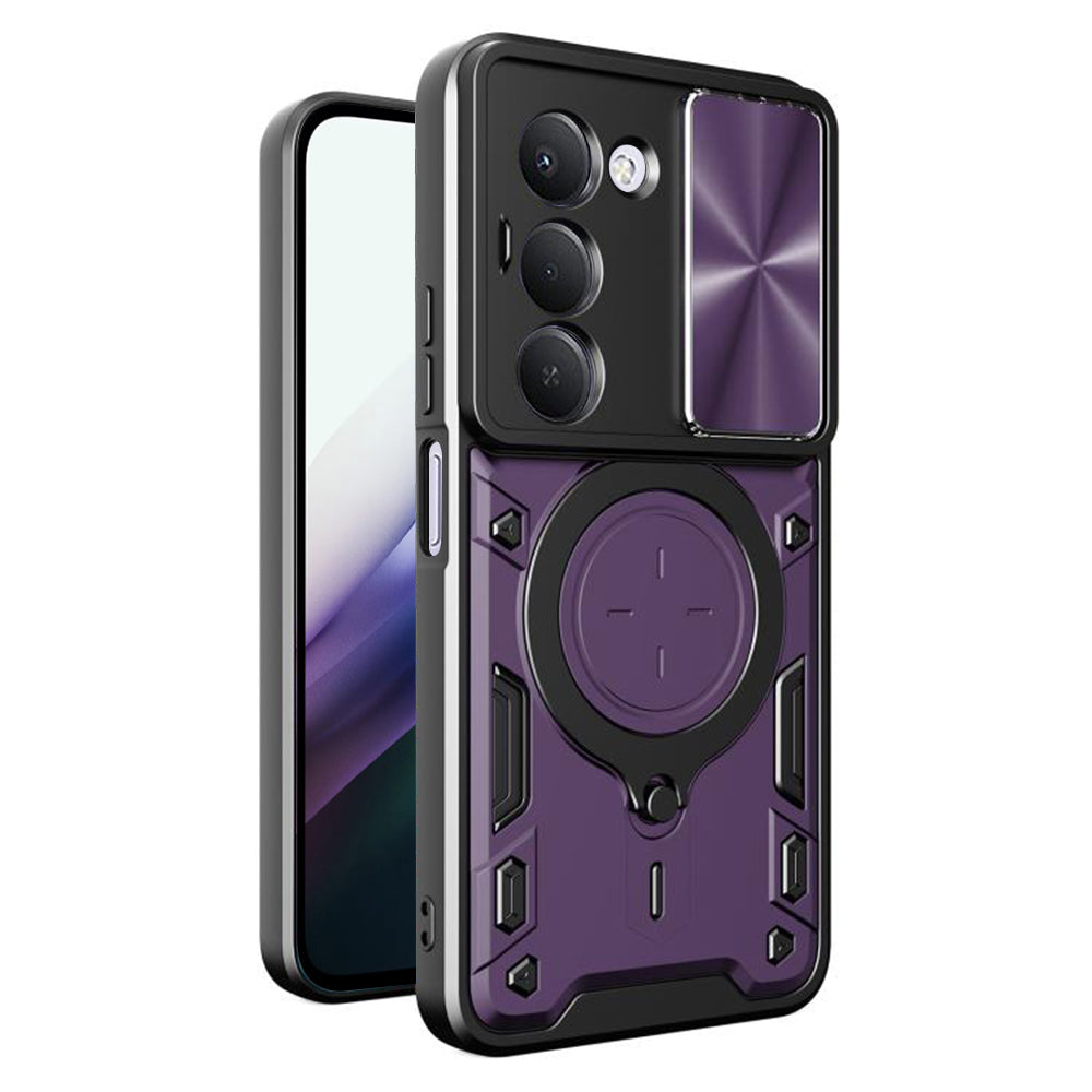 Custodia per Xiaomi Redmi 15 5G / 15 4G, Techsuit, CamGuard Pro, Viola