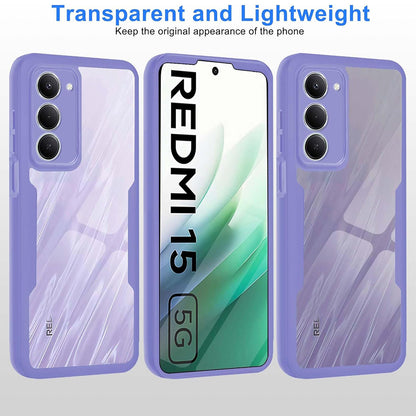 Custodia per Xiaomi Redmi 15 5G / 15 4G, Techsuit, ColorVerse 360, Viola