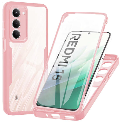 Custodia per Xiaomi Redmi 15 5G / 15 4G, Techsuit, ColorVerse 360, Rosa