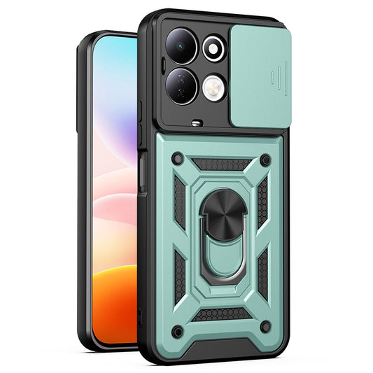 Custodia per Xiaomi Redmi 17 5G / 17 4G, Techsuit, CamShield, Verde