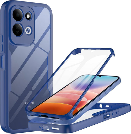 Custodia per Xiaomi Redmi 17 5G / 17 4G, Techsuit, ColorVerse 360, Blu