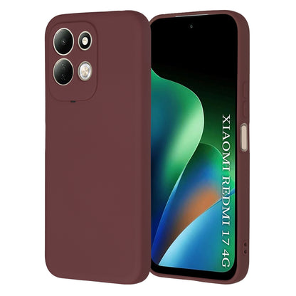 Custodia per Xiaomi Redmi 17 5G / 17 4G, Techsuit, SoftFlex, bordeaux