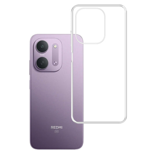 Custodia per Xiaomi Redmi 17C 5G, 3MK, Clear, Trasparente